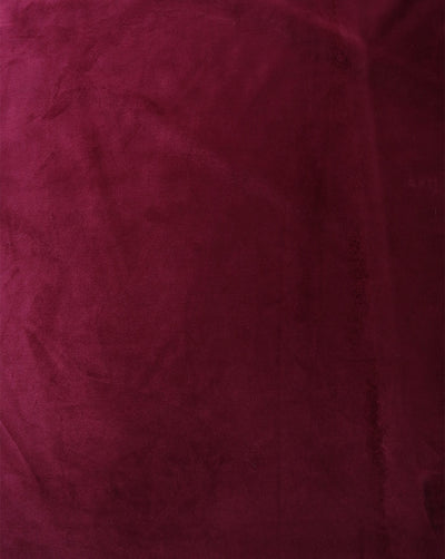 Plain Polyester Bonded Velvet Fabric
