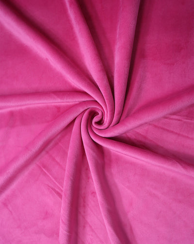 Plain Polyester Bonded Velvet Fabric