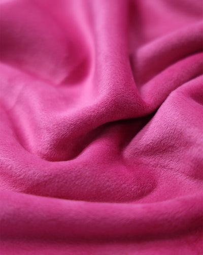 Plain Polyester Bonded Velvet Fabric