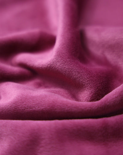 Plain Polyester Bonded Velvet Fabric