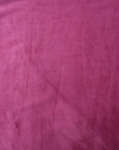 Plain Polyester Bonded Velvet Fabric