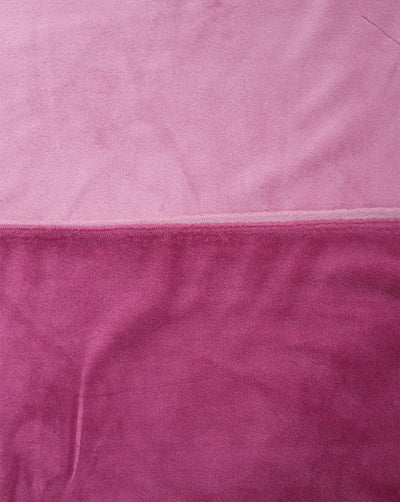 Plain Polyester Bonded Velvet Fabric