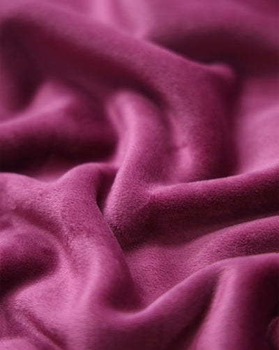 Plain Polyester Bonded Velvet Fabric