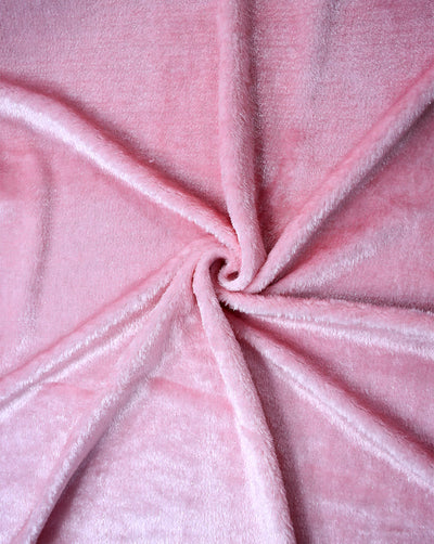 PINK ARTIFICIAL FUR FABRIC