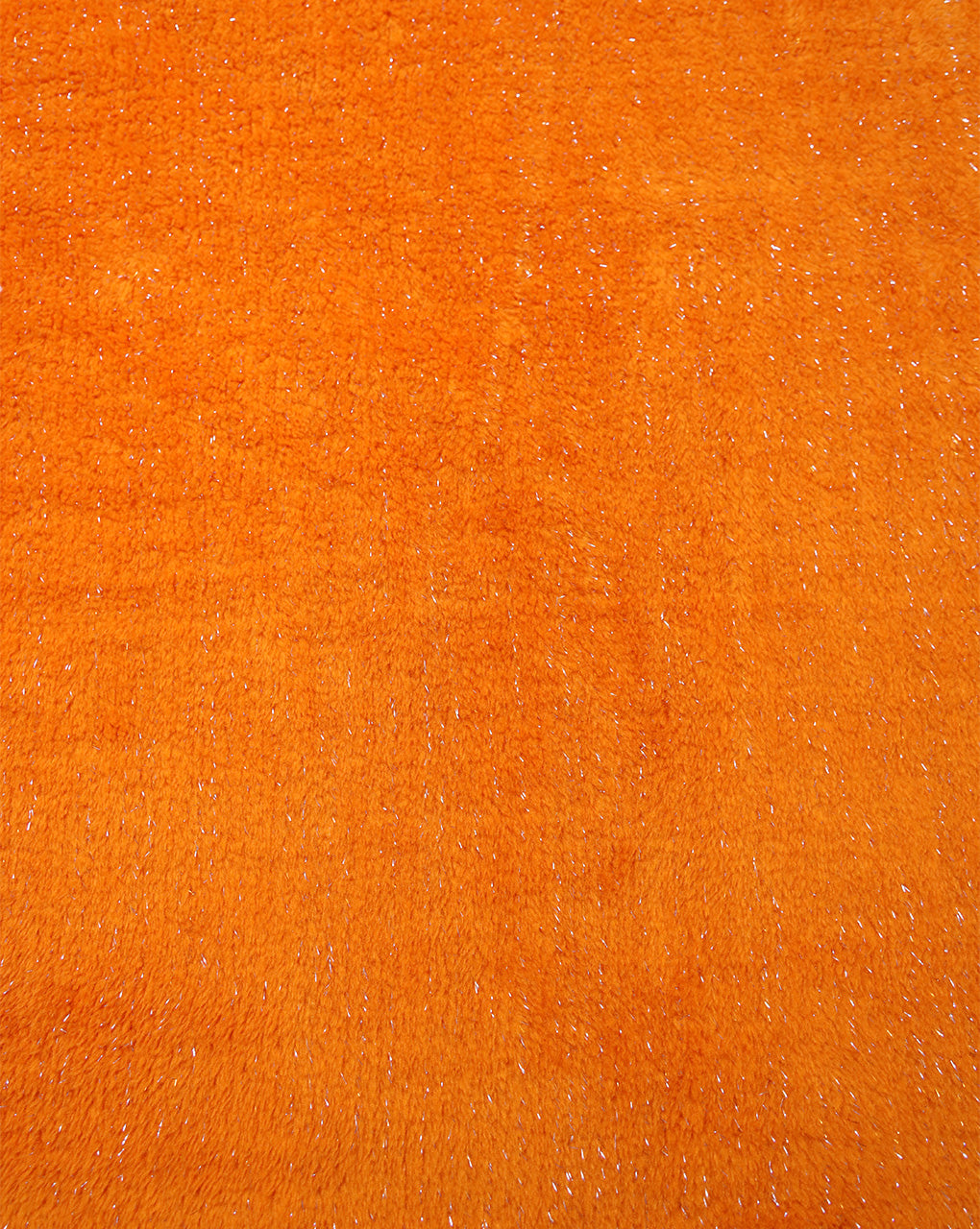 ORANGE ARTIFICIAL FUR FABRIC