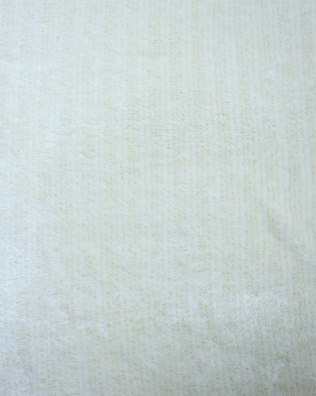 WHITE ARTIFICIAL FUR FABRIC