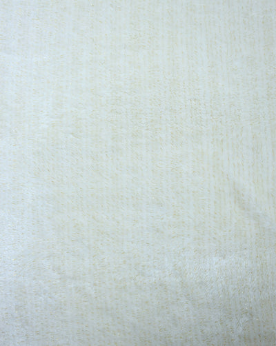 WHITE ARTIFICIAL FUR FABRIC