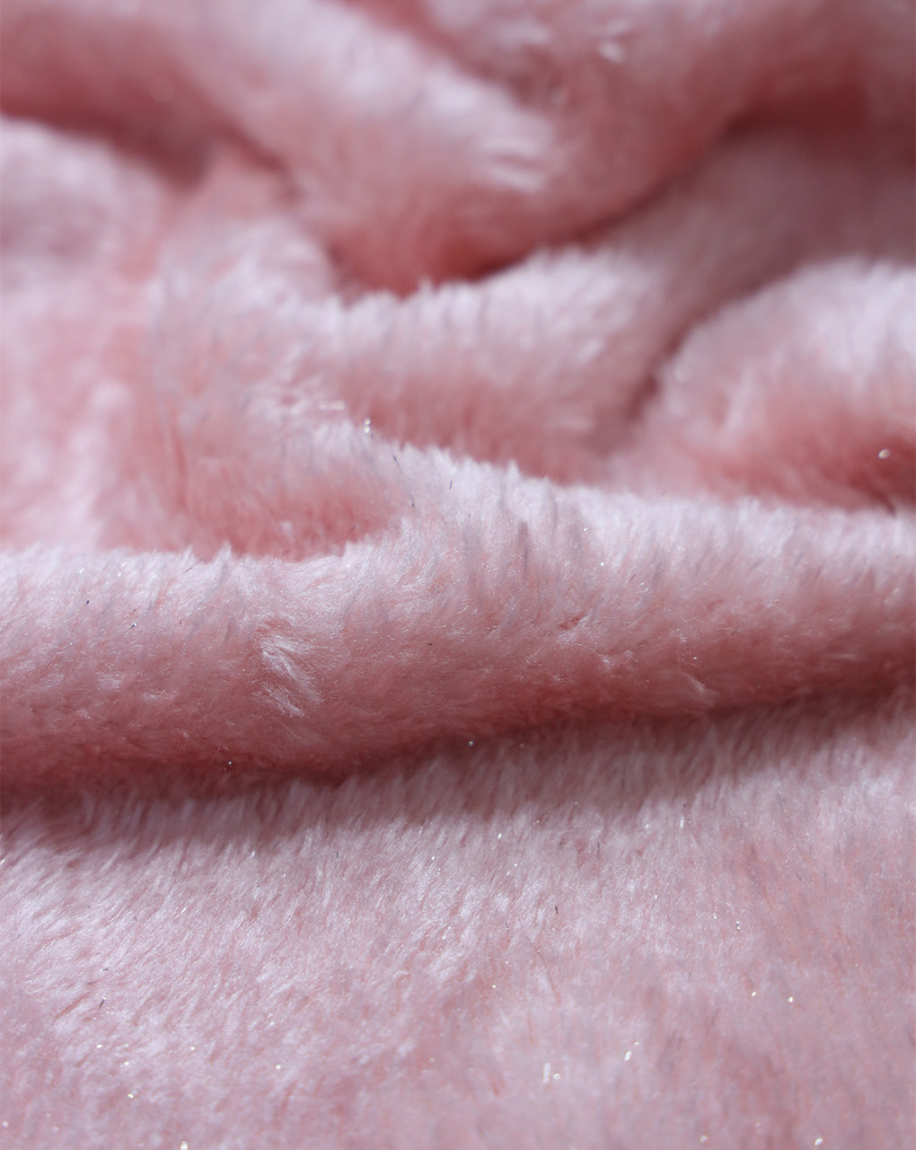 LIGHT PINK ARTIFICIAL FUR FABRIC