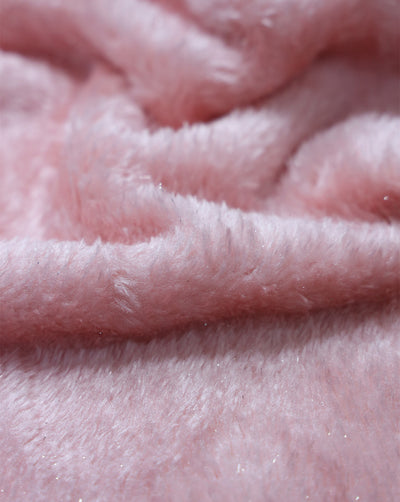LIGHT PINK ARTIFICIAL FUR FABRIC
