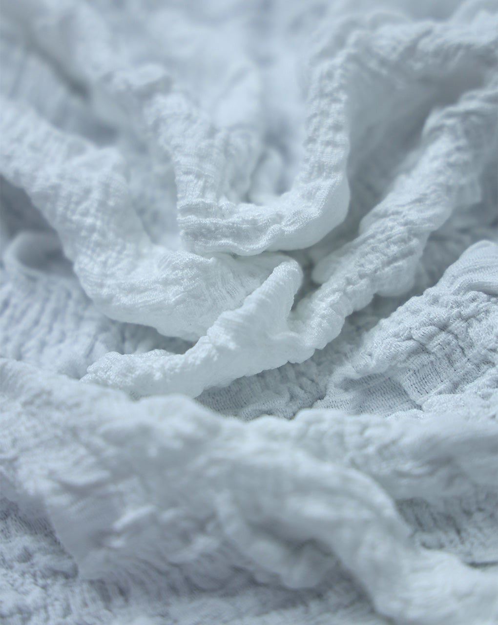 WHITE JACQUARD LYCRA FABRIC