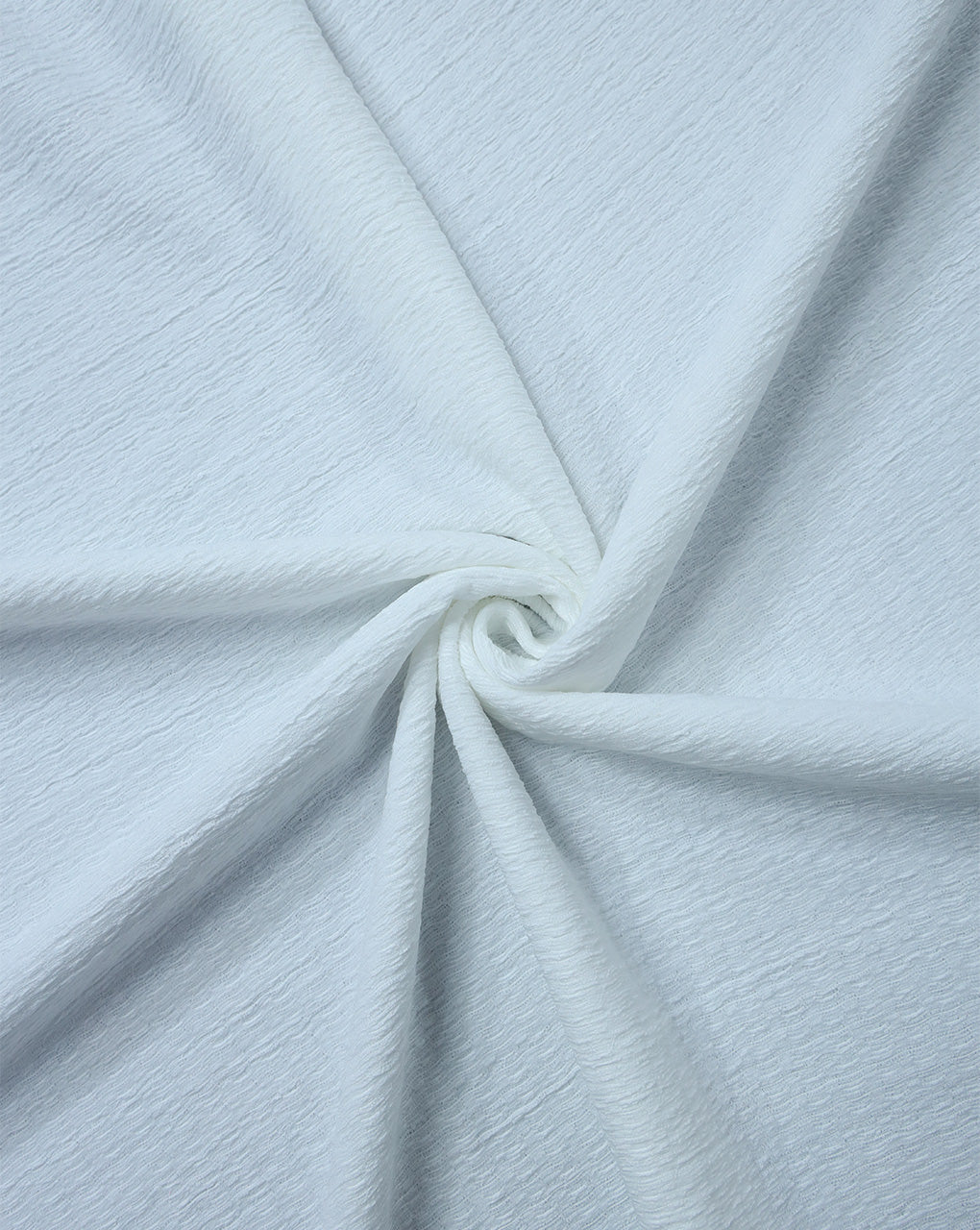 WHITE JACQUARD LYCRA FABRIC