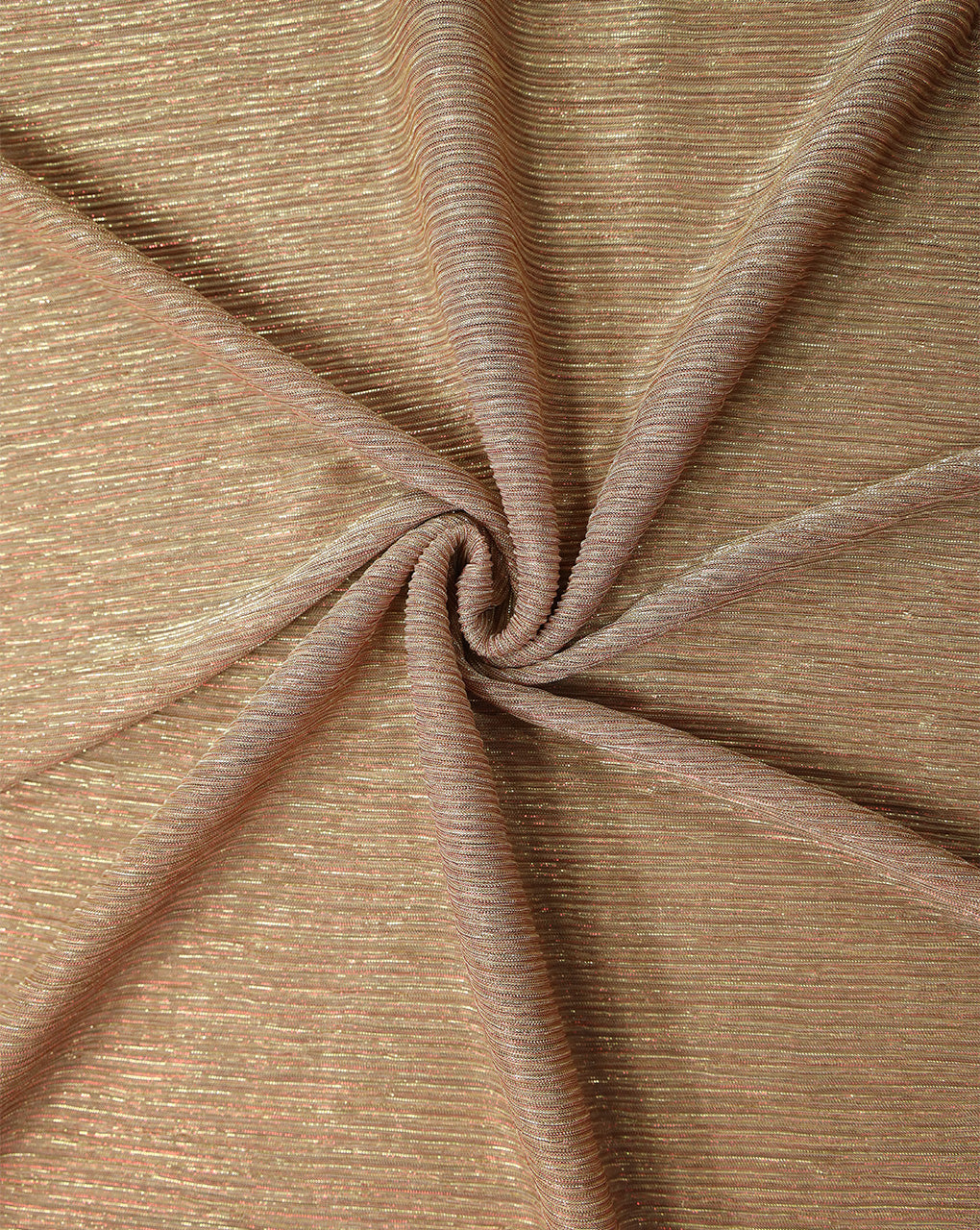 PLEATED LUREX FABRIC