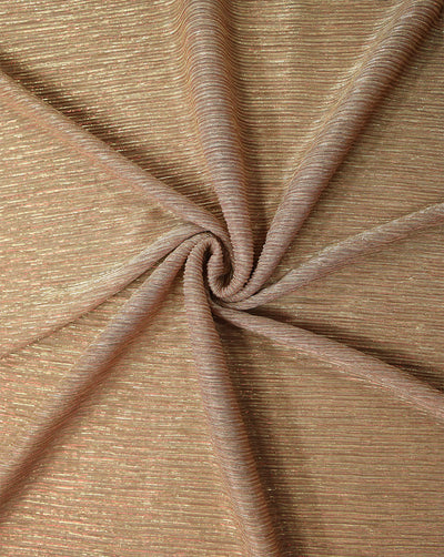 PLEATED LUREX FABRIC