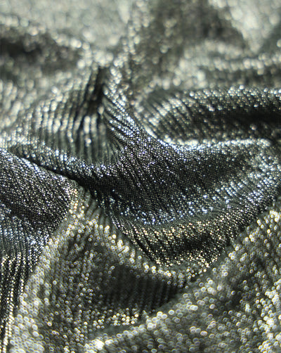 PLEATED LUREX FABRIC