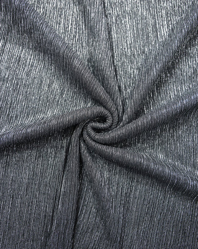 PLEATED LUREX FABRIC