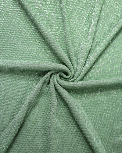 PLEATED LUREX FABRIC