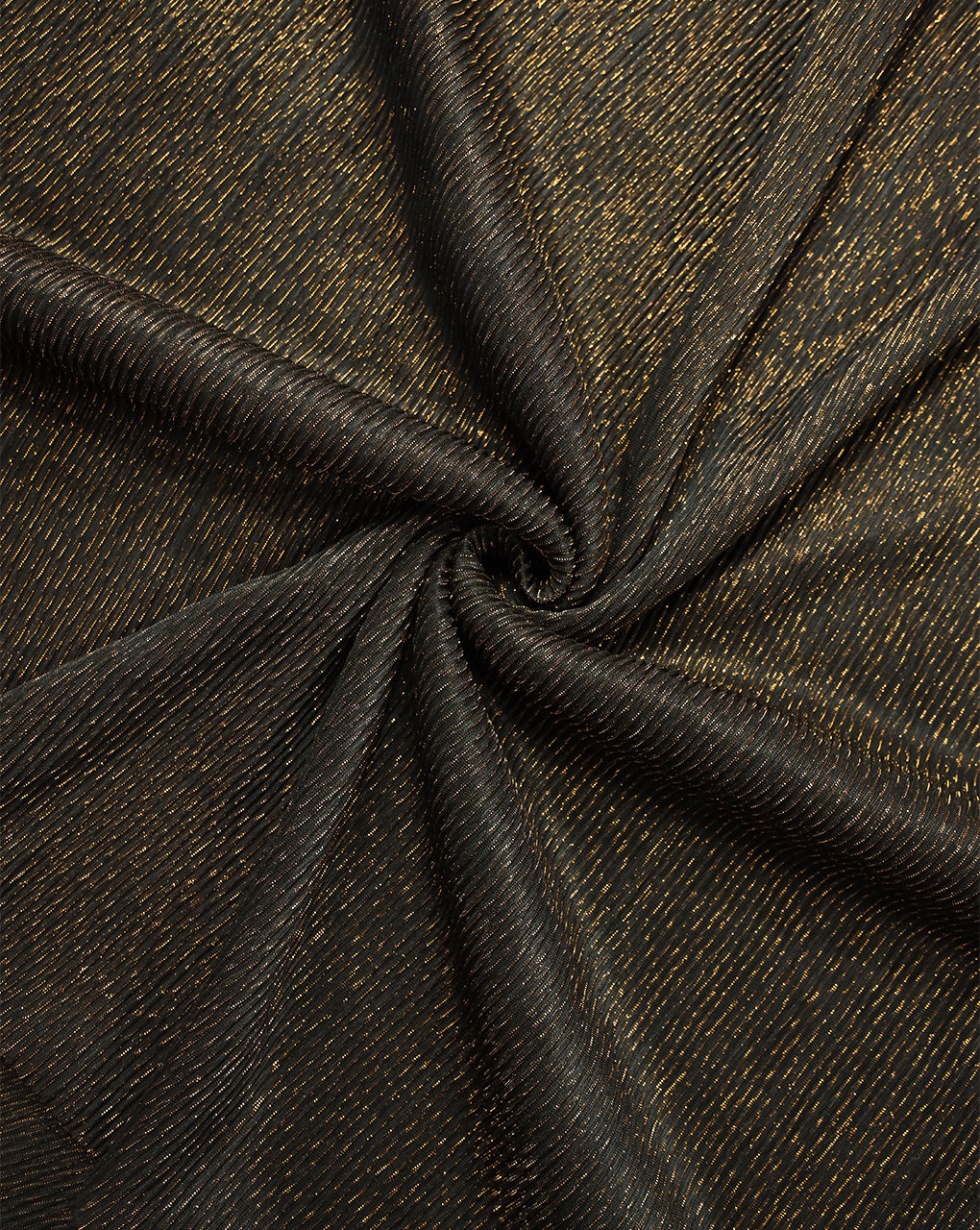 PLEATED LUREX FABRIC