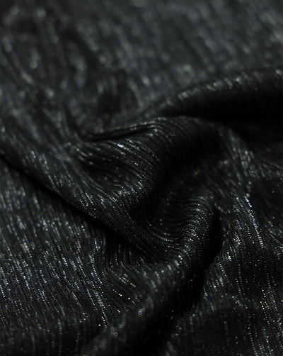 PLEATED LUREX FABRIC