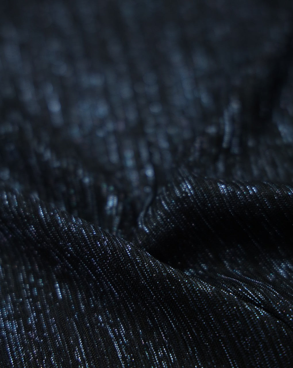 PLEATED LUREX FABRIC