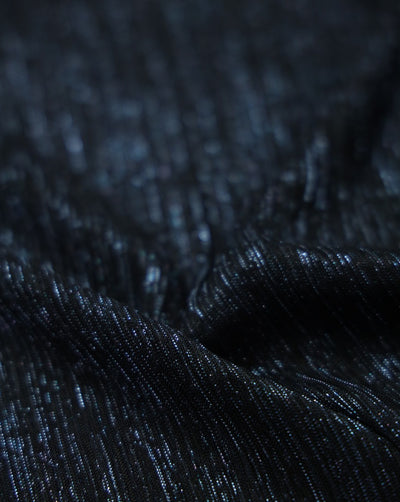 PLEATED LUREX FABRIC