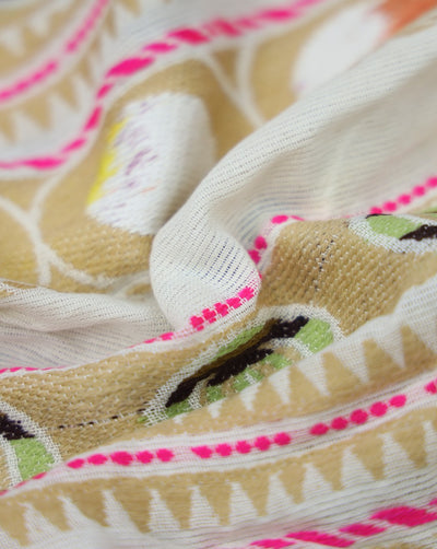 COTTON JACQUARD FABRIC