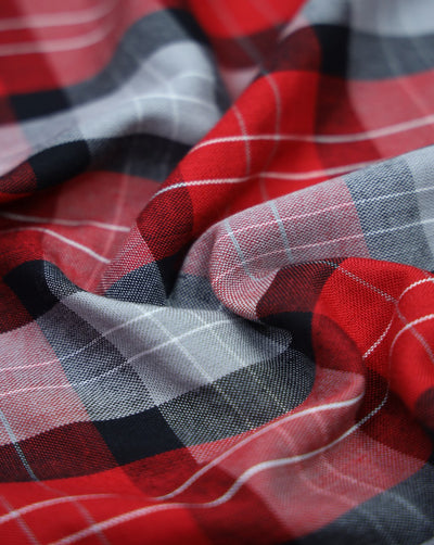 CHECKS SHIRTING FABRIC