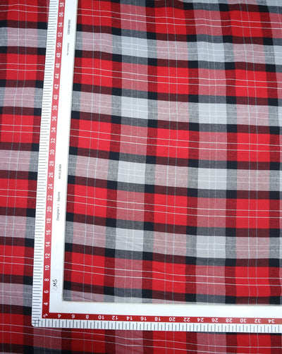 CHECKS SHIRTING FABRIC