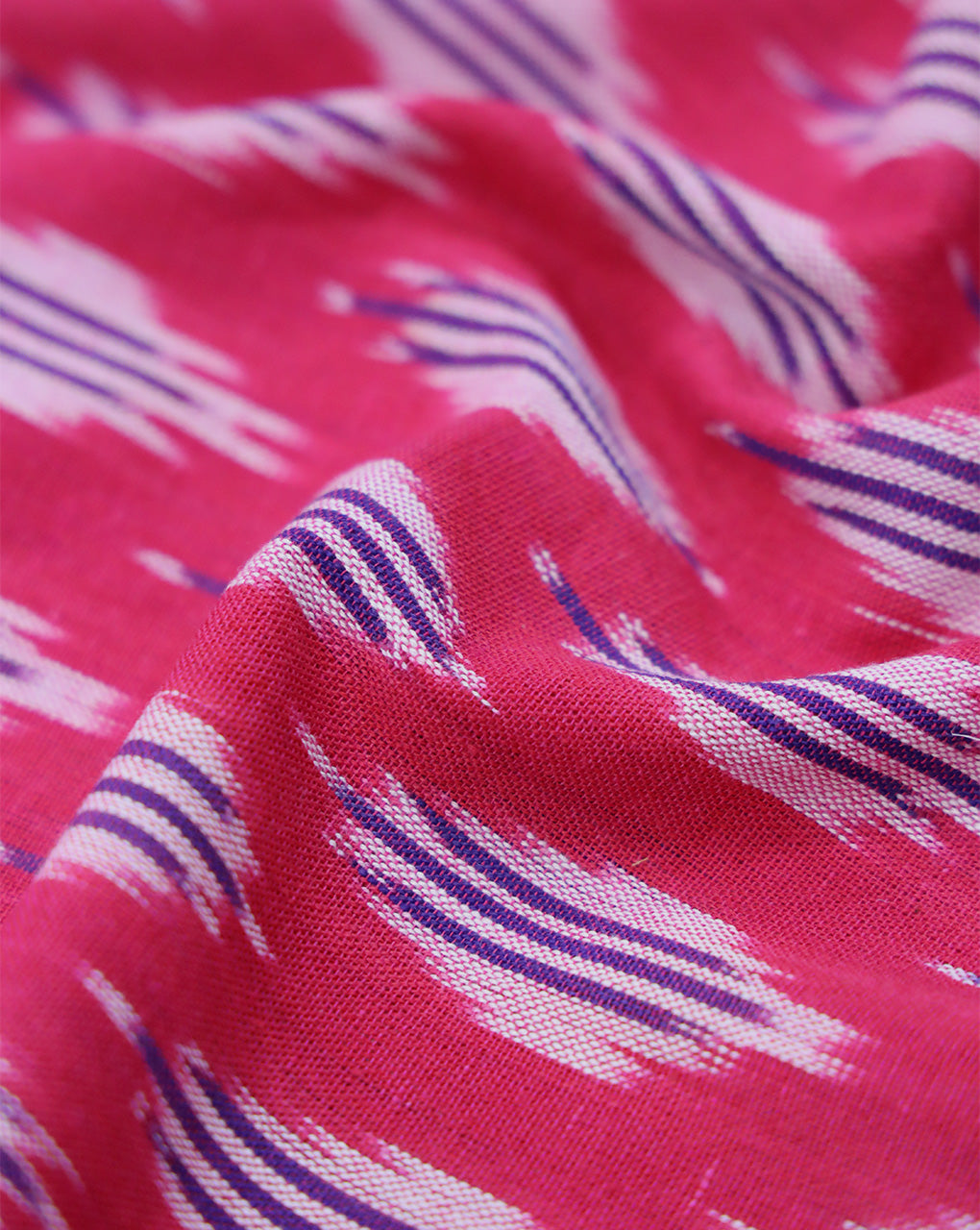 YARN DYED COTTON IKAT FABRIC