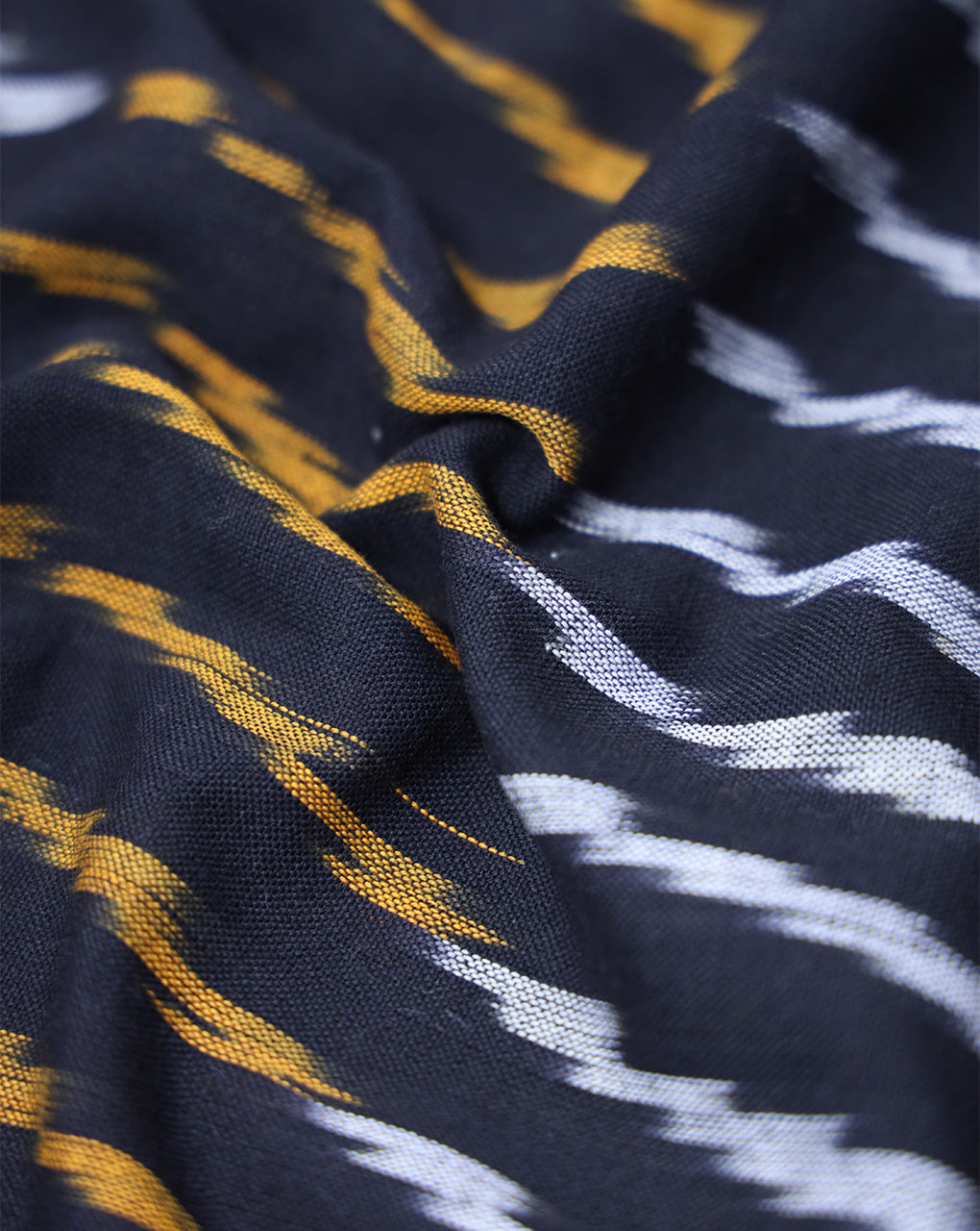 YARN DYED COTTON IKAT FABRIC