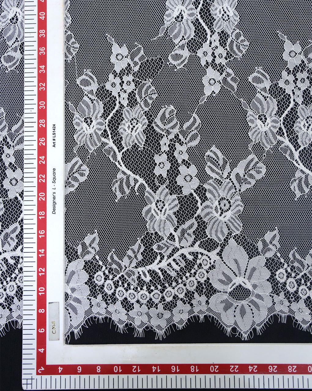 RFD NYLON EYE-LASH LACE FABRIC
