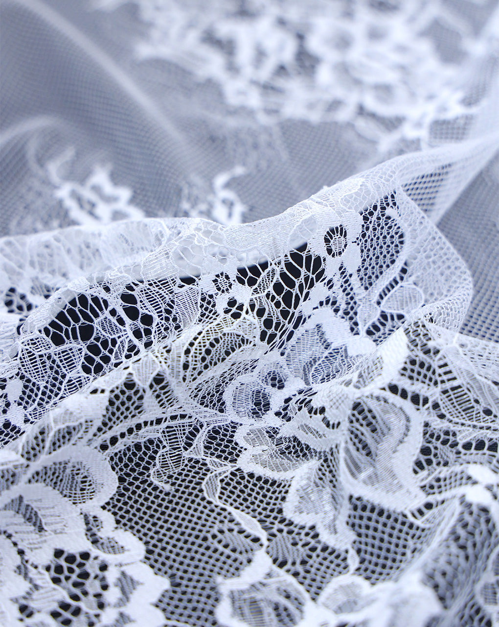 RFD NYLON EYE-LASH LACE FABRIC