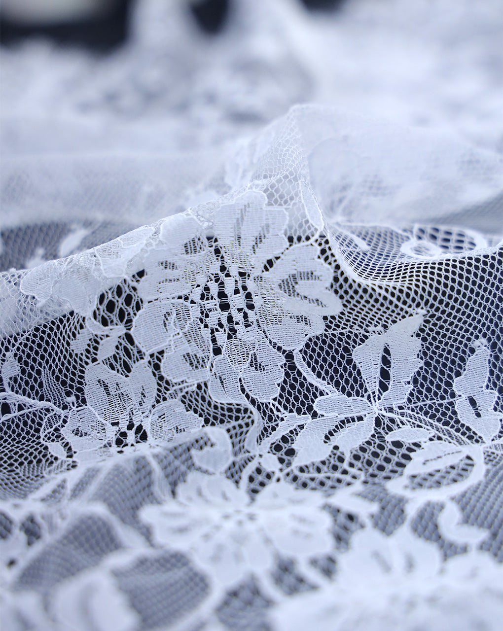 RFD NYLON EYE-LASH LACE FABRIC