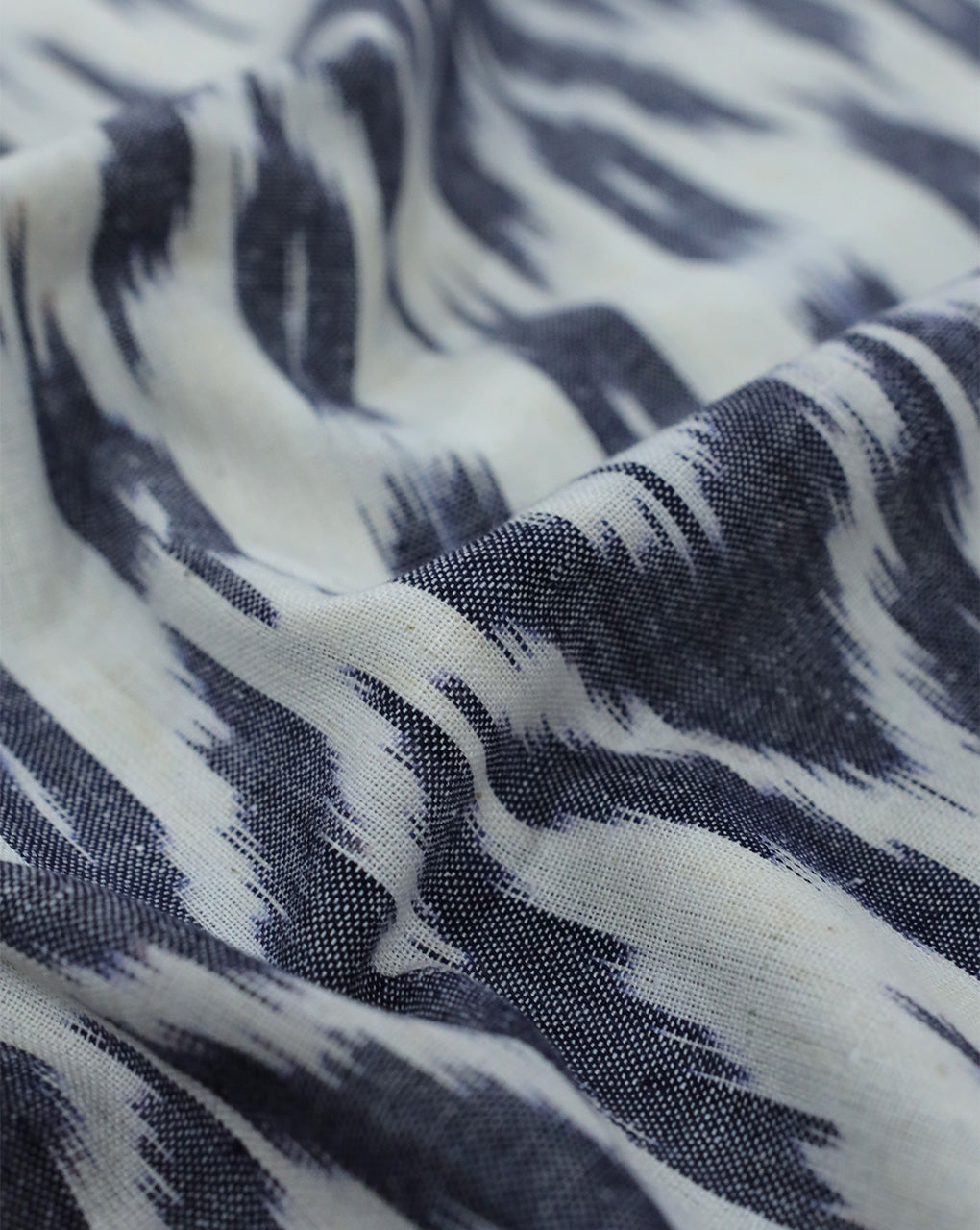 YARN DYED COTTON IKAT FABRIC