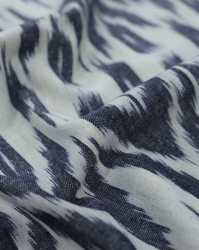 YARN DYED COTTON IKAT FABRIC
