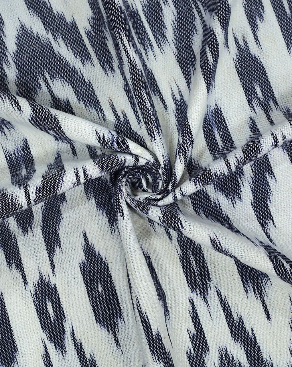 YARN DYED COTTON IKAT FABRIC