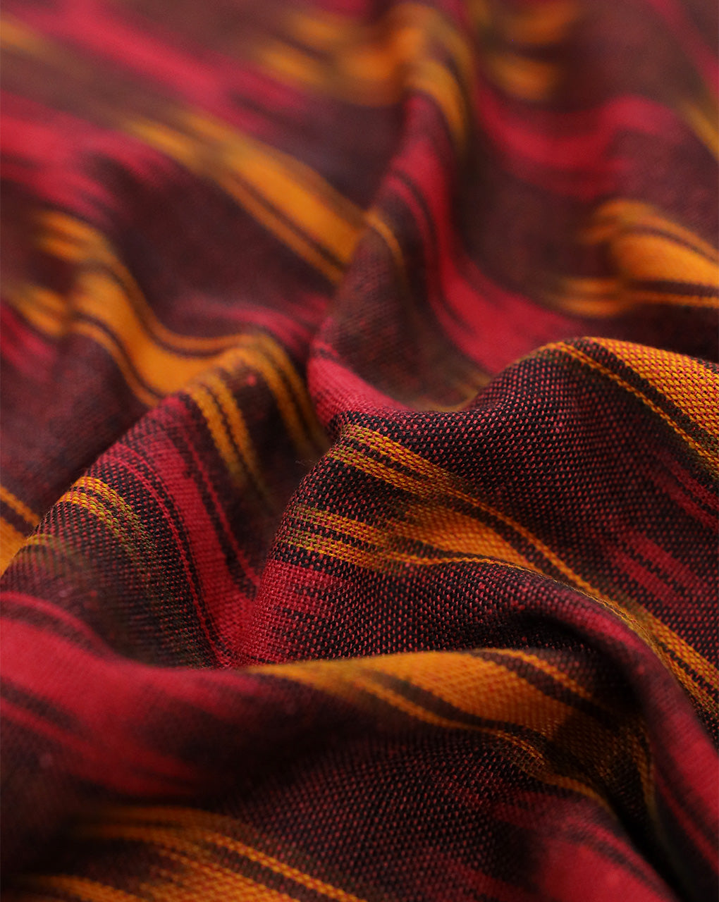 YARN DYED COTTON IKAT FABRIC