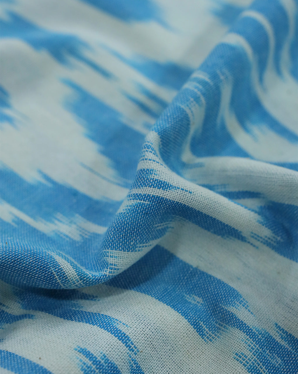 YARN DYED COTTON IKAT FABRIC