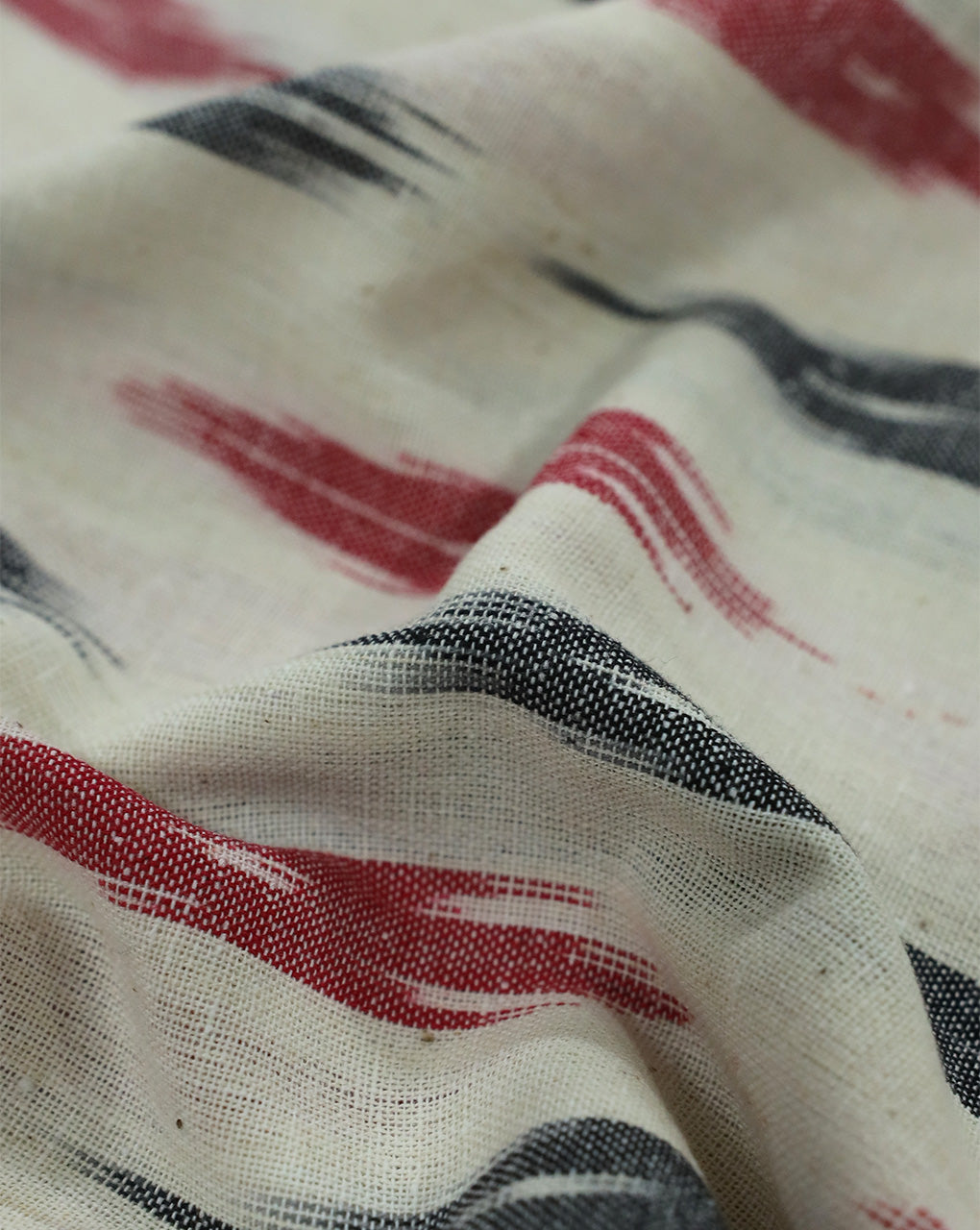 YARN DYED COTTON IKAT FABRIC