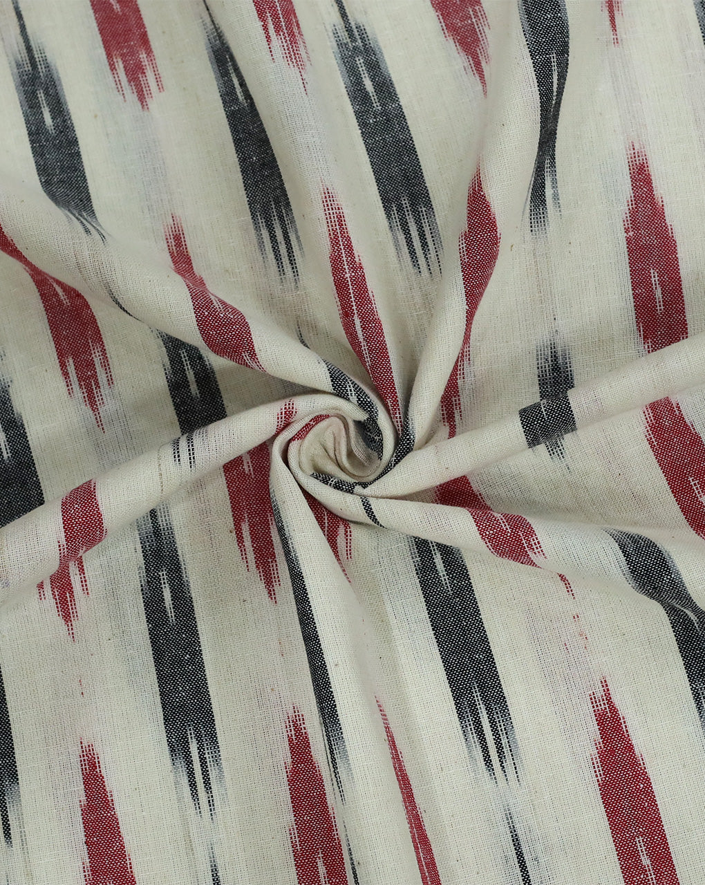 YARN DYED COTTON IKAT FABRIC