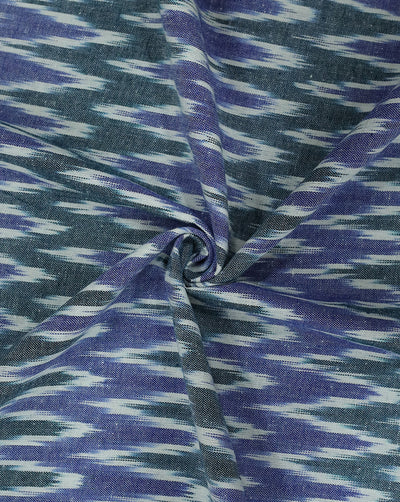 YARN DYED COTTON IKAT FABRIC