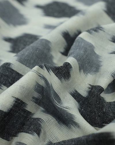 YARN DYED COTTON IKAT FABRIC