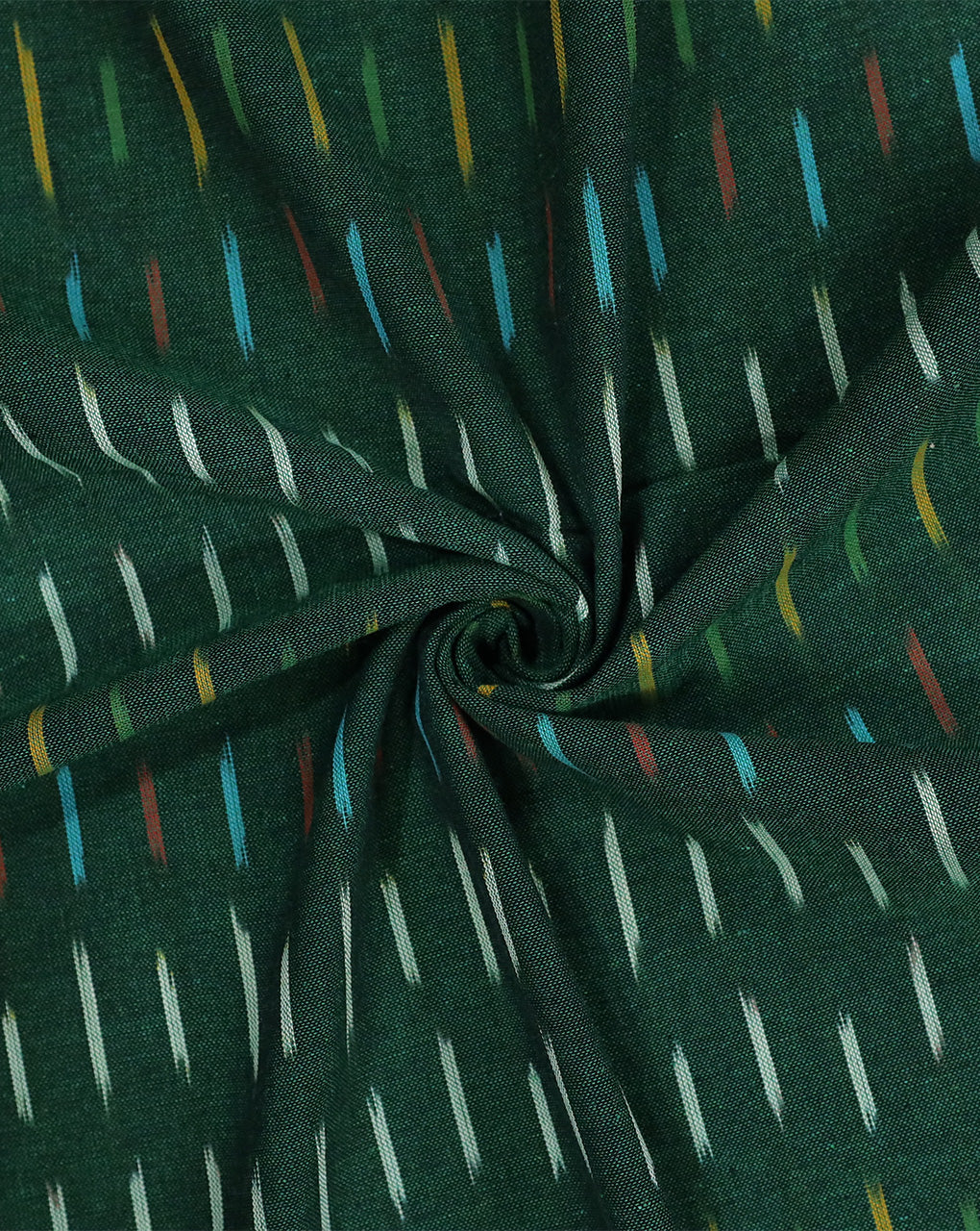 YARN DYED COTTON IKAT FABRIC