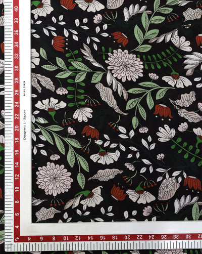 POLYESTER DIGITAL PRINTED FABRIC (WIDTH-56 INCHES)