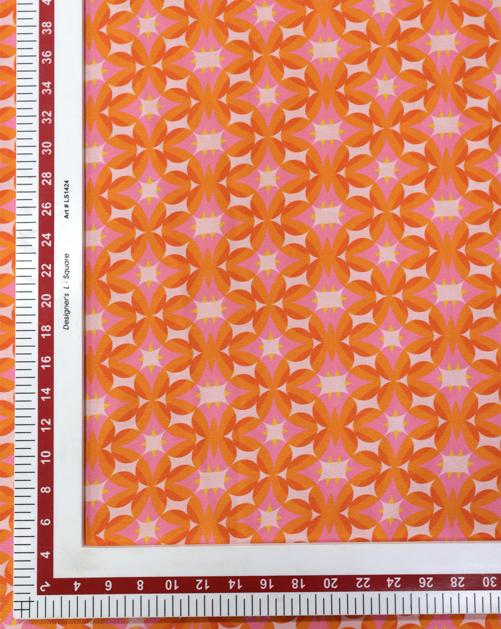 GEOMETRIC DESIGN DIGITAL PRINTED FABRIC (WIDTH-56 INCHES)