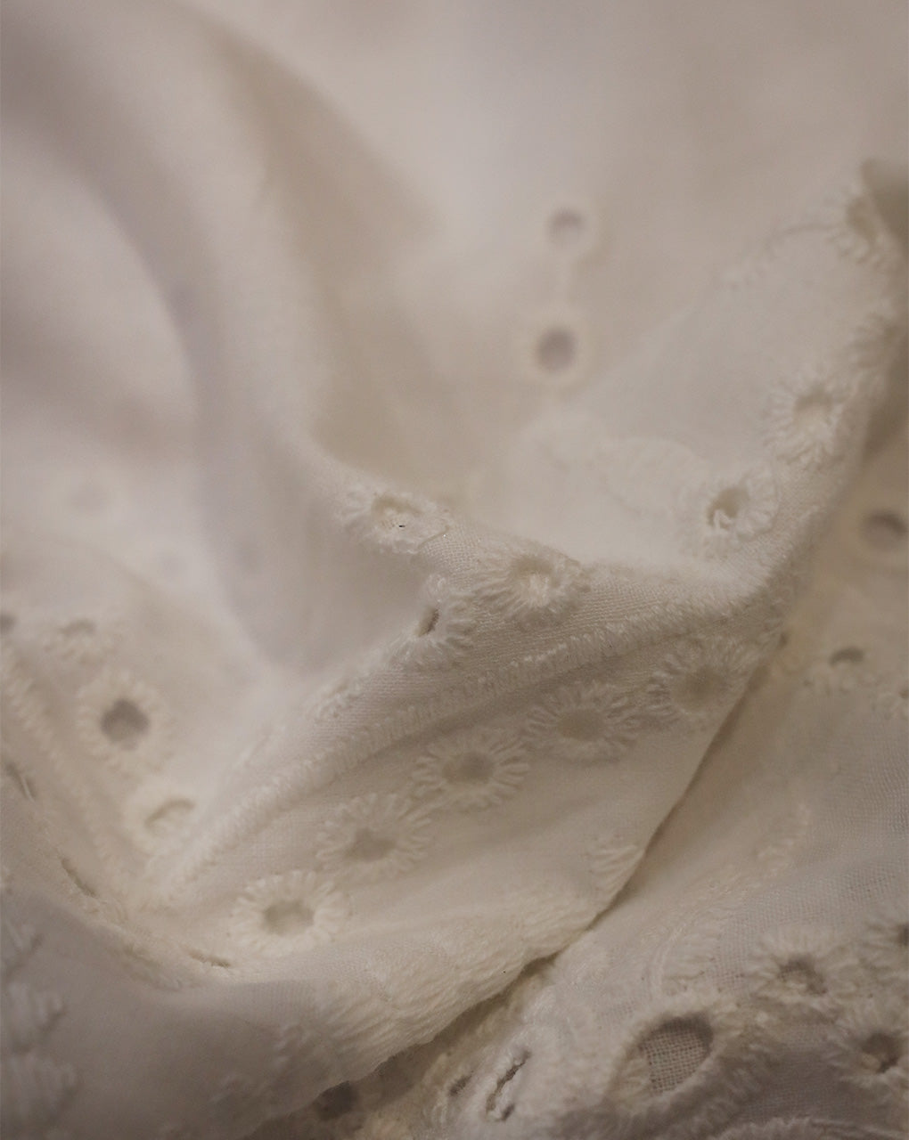 COTTON SCHIFFLI EMBROIDERY FABRIC (WIDTH-56 INCHES)