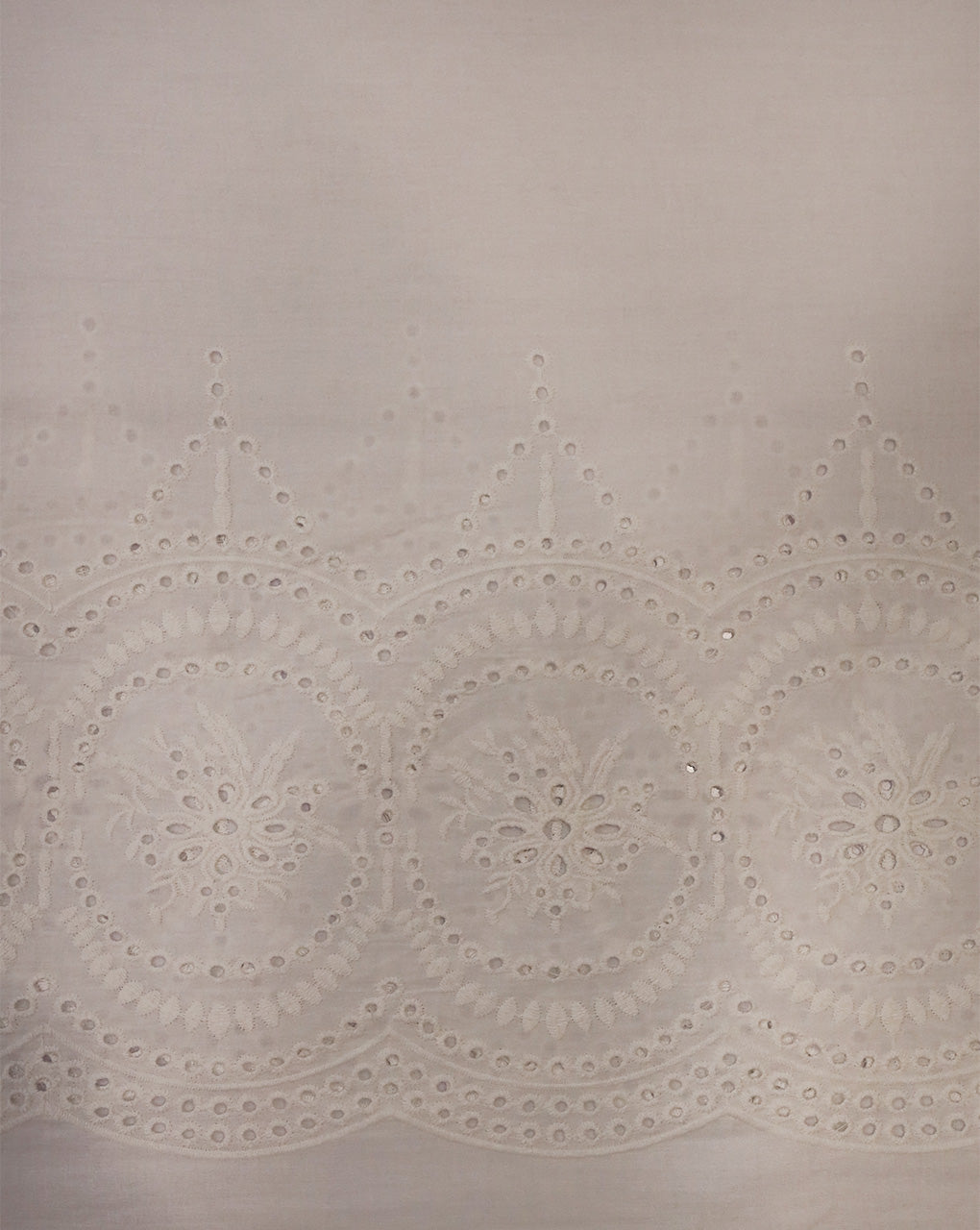 COTTON SCHIFFLI EMBROIDERY FABRIC (WIDTH-56 INCHES)