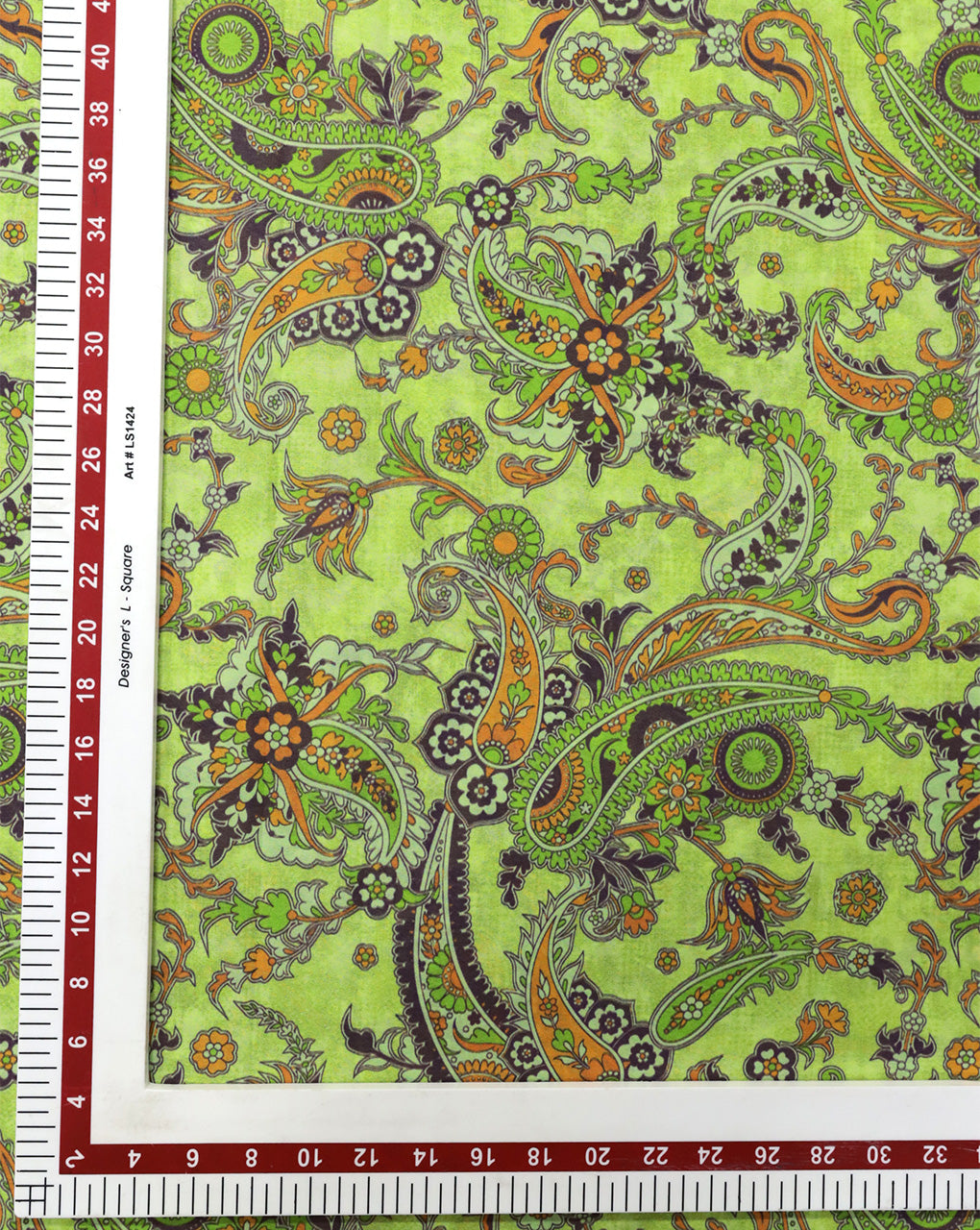 PAISLEY DESIGN DIGITAL PRINTED FABRIC (WIDTH-56 INCHES)