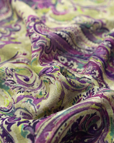 PAISLEY DESIGN DIGITAL PRINTED FABRIC (WIDTH-56 INCHES)