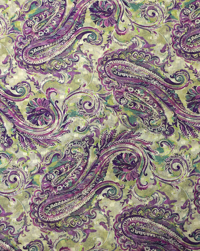 PAISLEY DESIGN DIGITAL PRINTED FABRIC (WIDTH-56 INCHES)