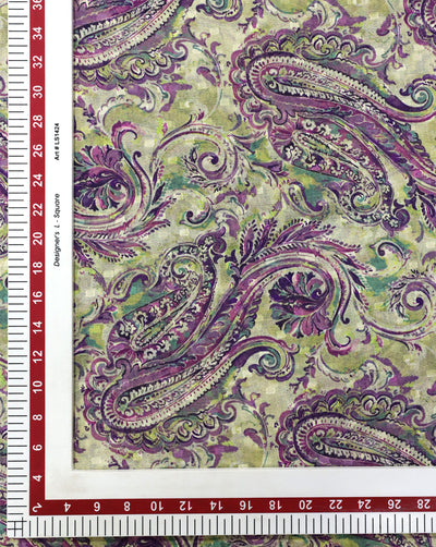 PAISLEY DESIGN DIGITAL PRINTED FABRIC (WIDTH-56 INCHES)